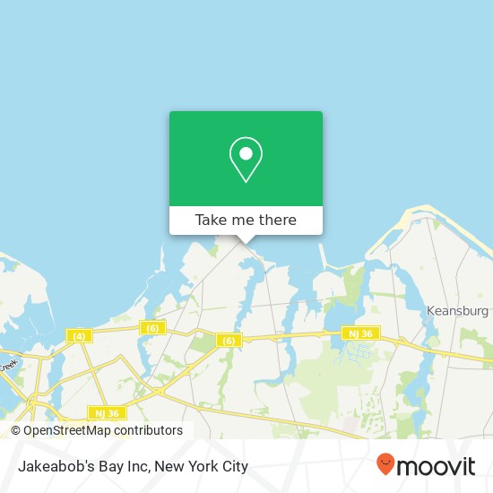 Jakeabob's Bay Inc map