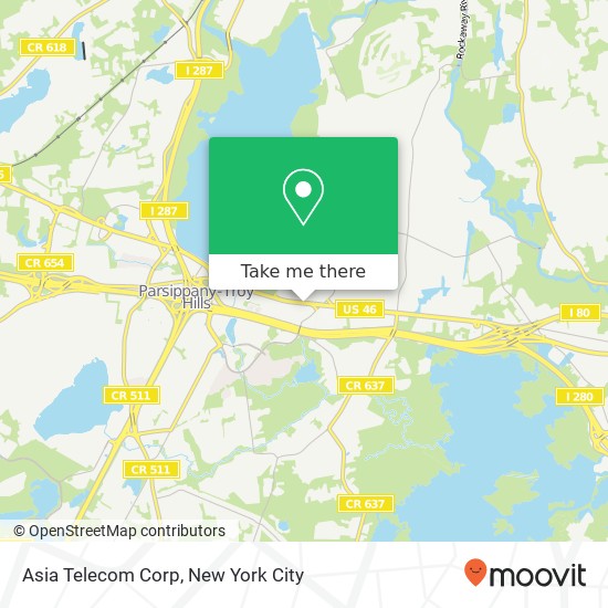 Asia Telecom Corp map