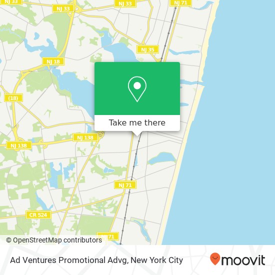 Ad Ventures Promotional Advg map