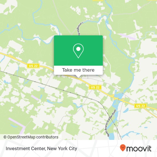 Investment Center map