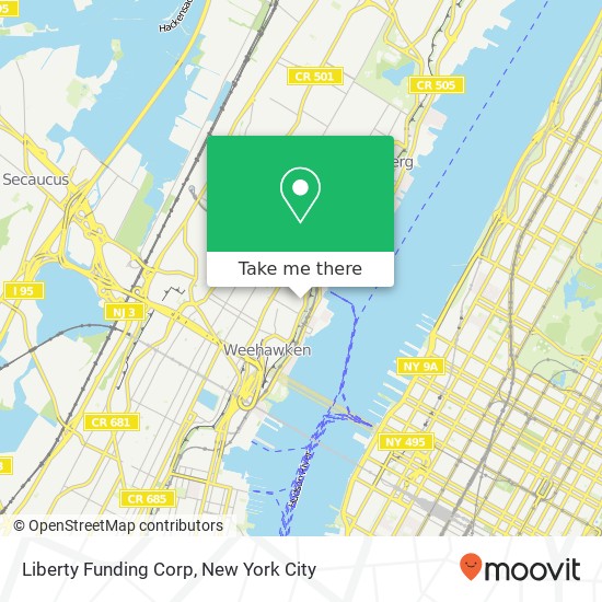 Liberty Funding Corp map