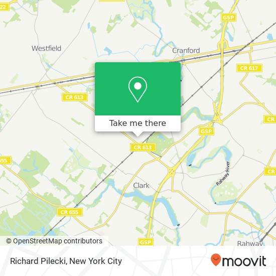 Richard Pilecki map