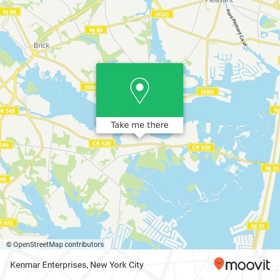 Kenmar Enterprises map