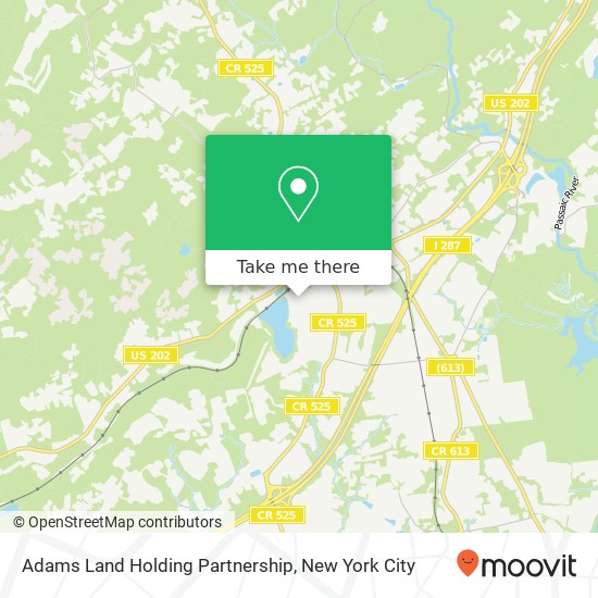 Mapa de Adams Land Holding Partnership