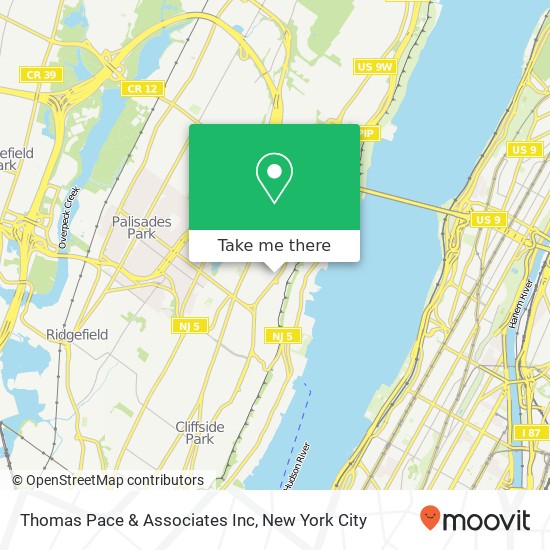 Mapa de Thomas Pace & Associates Inc