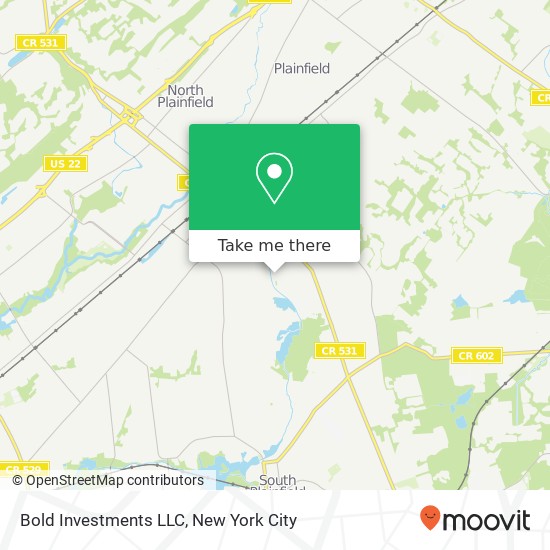 Mapa de Bold Investments LLC