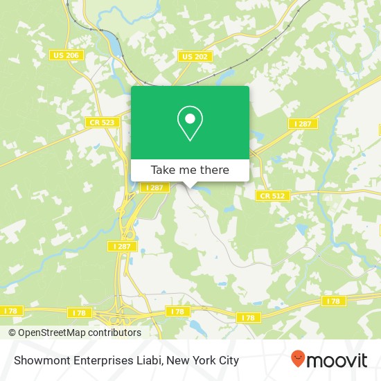 Mapa de Showmont Enterprises Liabi