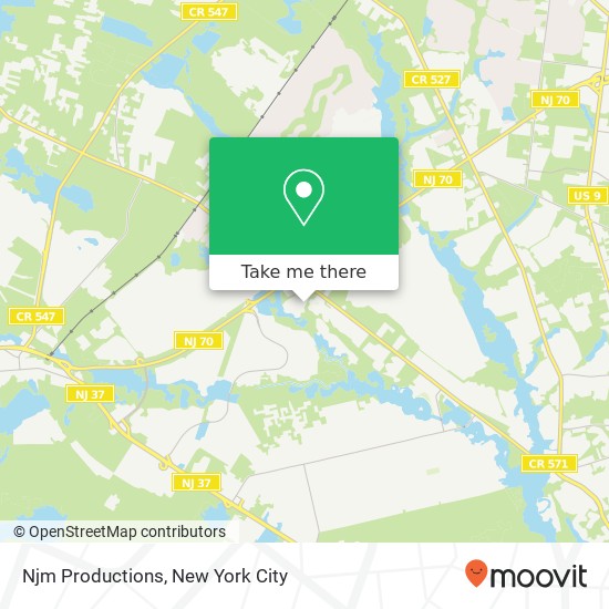 Mapa de Njm Productions