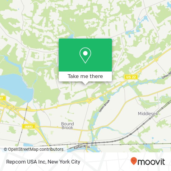 Repcom USA Inc map