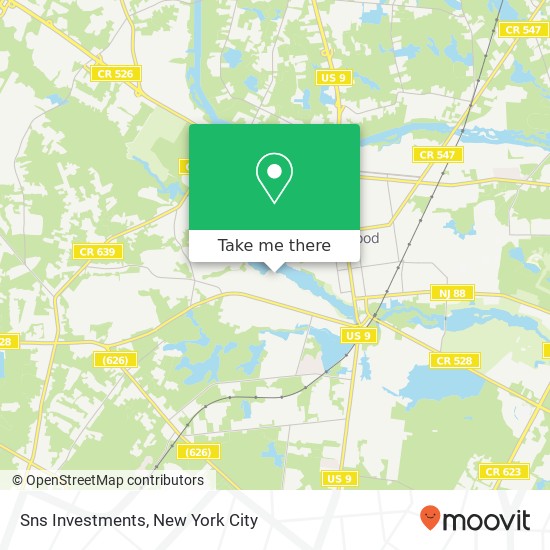 Mapa de Sns Investments