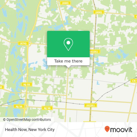 Mapa de Health Now