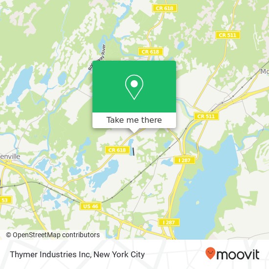 Mapa de Thymer Industries Inc