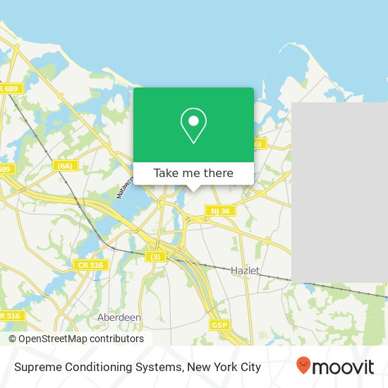 Supreme Conditioning Systems map