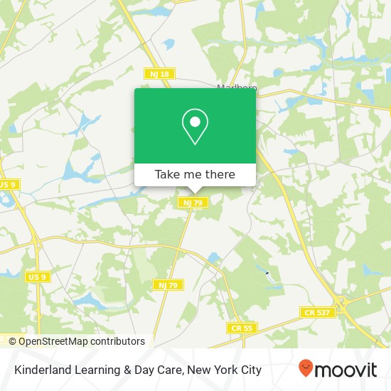 Mapa de Kinderland Learning & Day Care