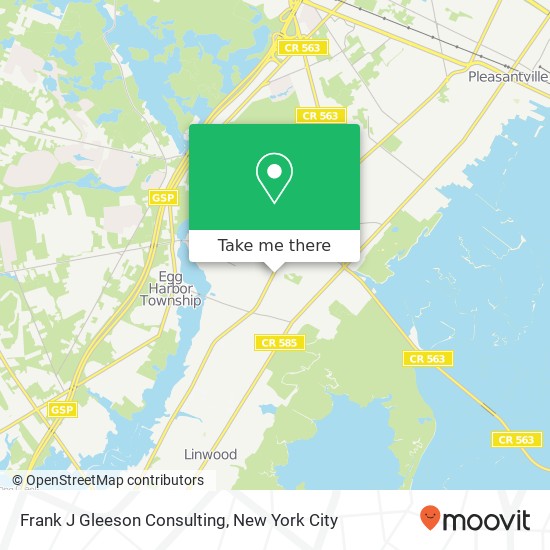 Frank J Gleeson Consulting map