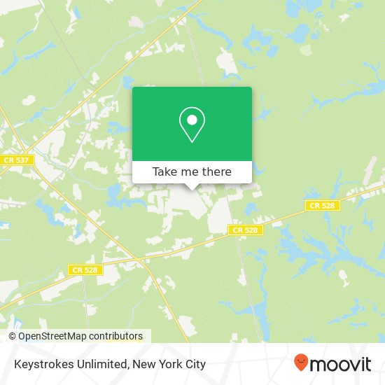 Keystrokes Unlimited map