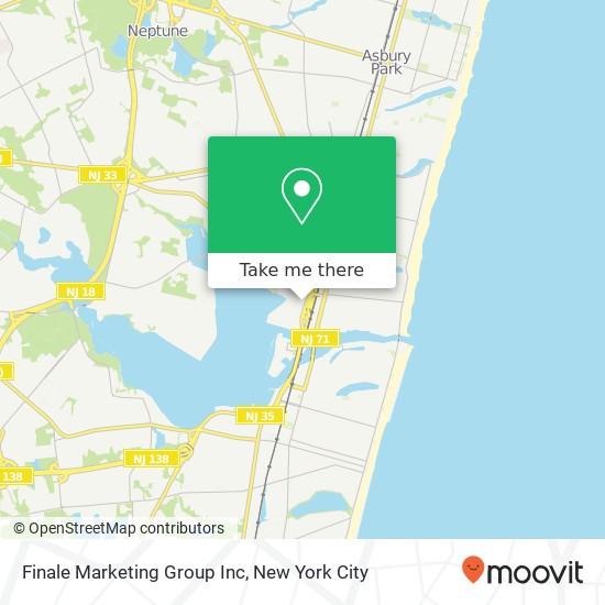 Mapa de Finale Marketing Group Inc