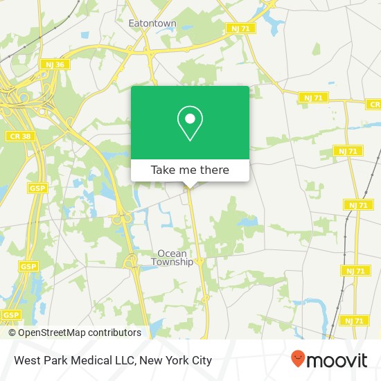 West Park Medical LLC map