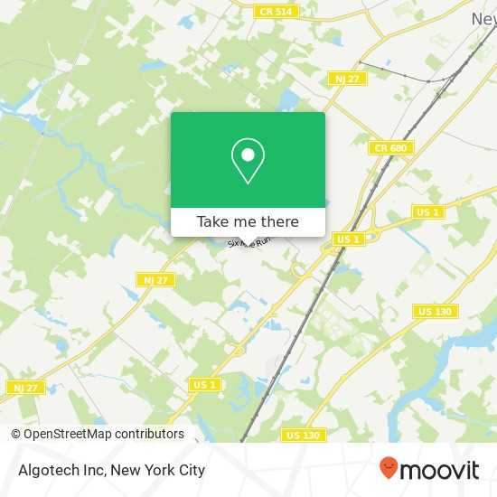 Mapa de Algotech Inc