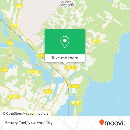 Battery Fuel map