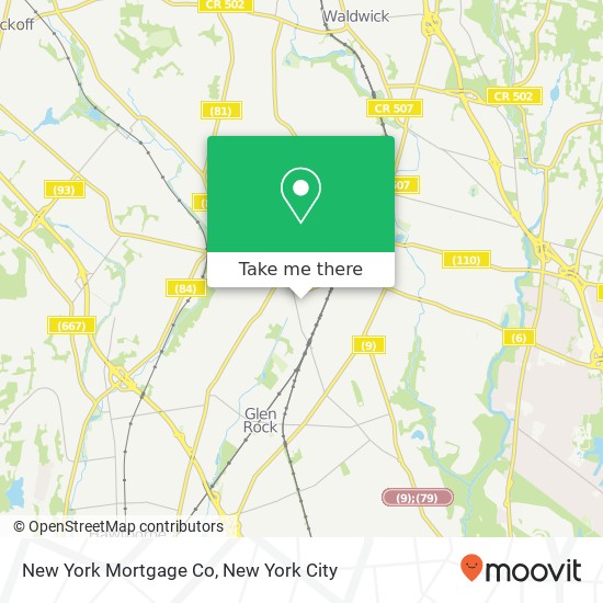 New York Mortgage Co map