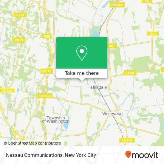 Nassau Communications map