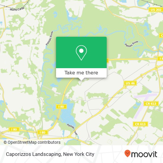 Mapa de Caporizzos Landscaping