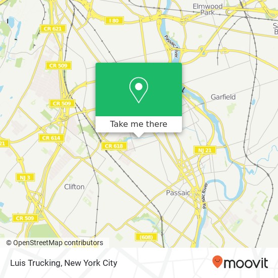 Luis Trucking map