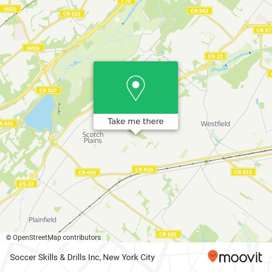 Soccer Skills & Drills Inc map