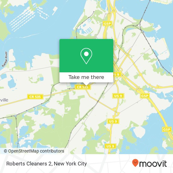 Mapa de Roberts Cleaners 2
