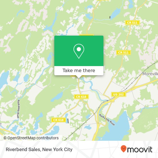 Riverbend Sales map