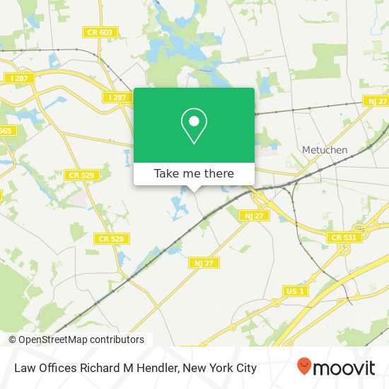 Law Offices Richard M Hendler map