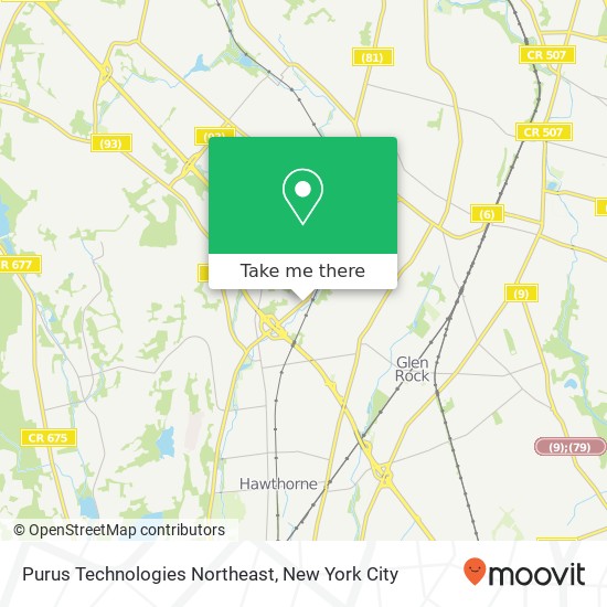 Purus Technologies Northeast map