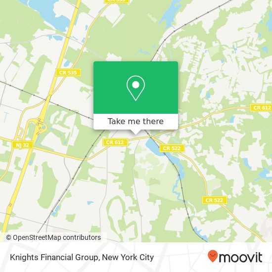 Mapa de Knights Financial Group