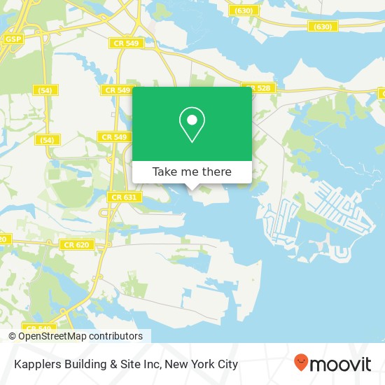 Kapplers Building & Site Inc map