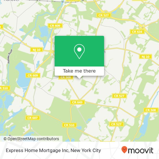 Express Home Mortgage Inc map