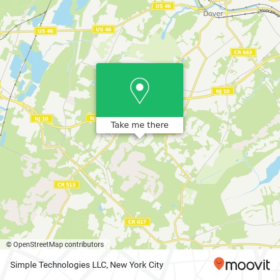 Mapa de Simple Technologies LLC