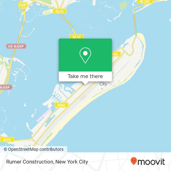 Rumer Construction map