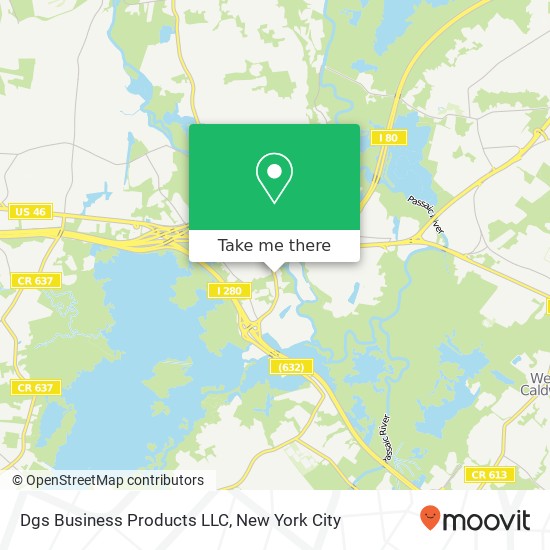 Mapa de Dgs Business Products LLC