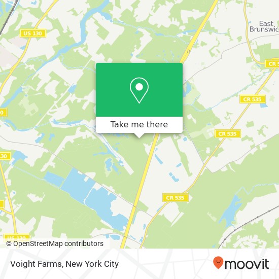 Mapa de Voight Farms