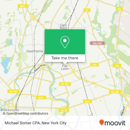 Michael Somer CPA map