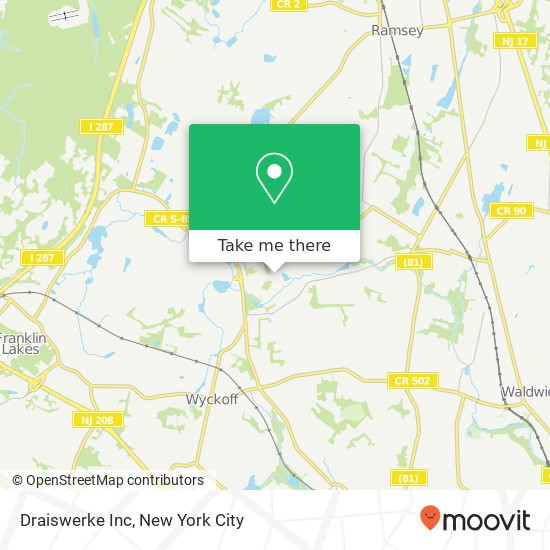 Mapa de Draiswerke Inc