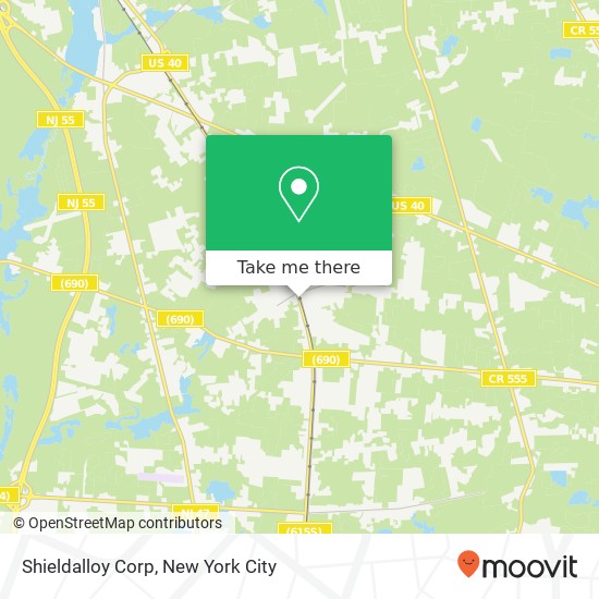 Shieldalloy Corp map