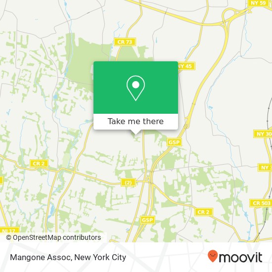 Mapa de Mangone Assoc