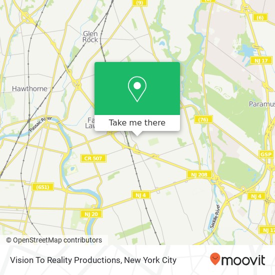 Mapa de Vision To Reality Productions