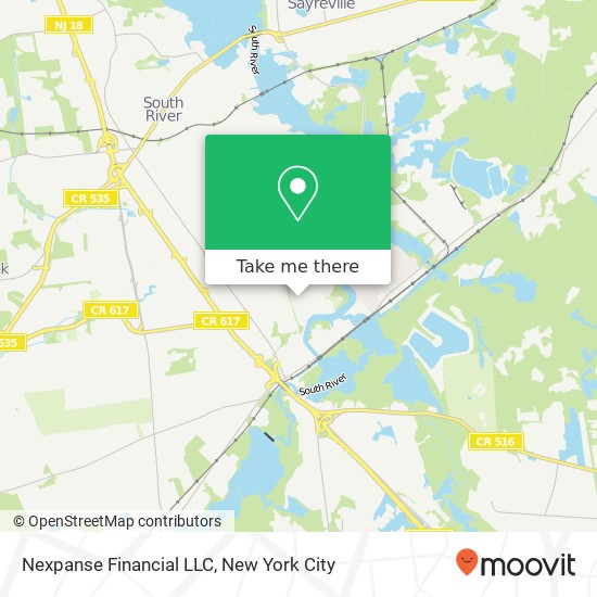 Nexpanse Financial LLC map