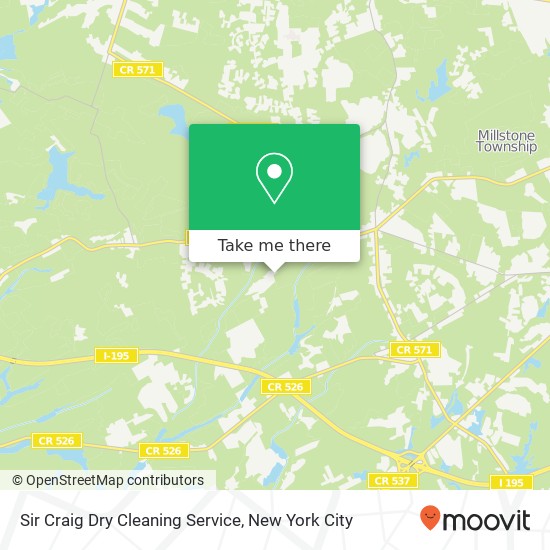 Mapa de Sir Craig Dry Cleaning Service
