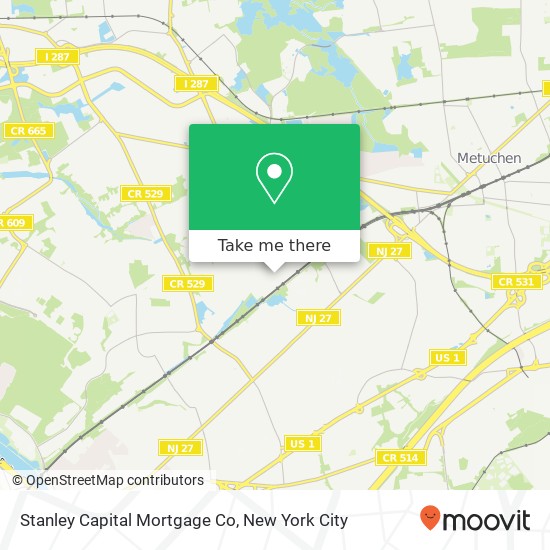 Stanley Capital Mortgage Co map