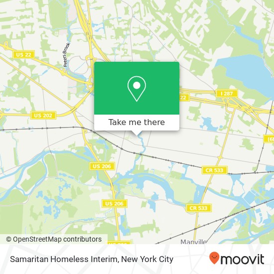Mapa de Samaritan Homeless Interim