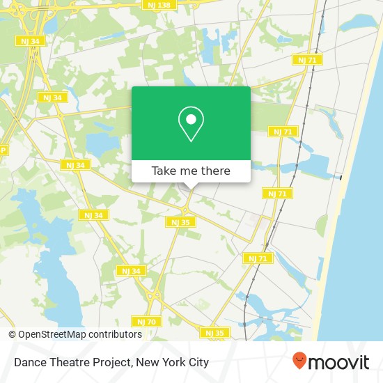 Mapa de Dance Theatre Project